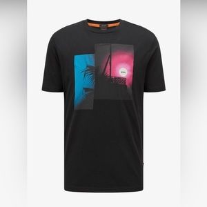 Nice Hugo Boss shirt crew neck, Size XL and L